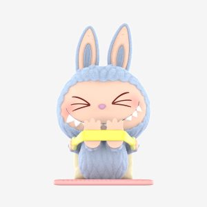 Figura Labubu Stretch Out – Collezione Lazy Yoga