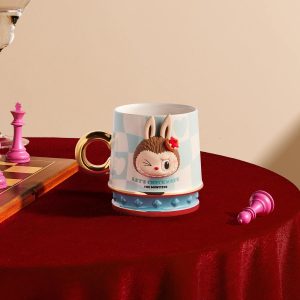 Tazza Labubu Rosa & Blu – Serie Let’s Checkmate