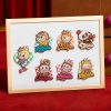 Set Completo 6 Magneti Labubu – Serie Let’s Checkmate - Immagine di 3