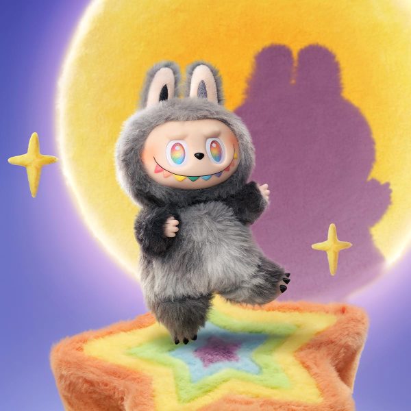 Peluche Labubu Big into Energy – Grigio Scuro - Immagine di 3
