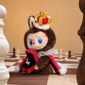 Peluche Labubu in Vinile – Serie Let’s Checkmate