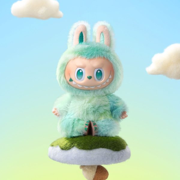 Peluche Labubu Biginto Energy – Verde & Blu - Immagine di 3