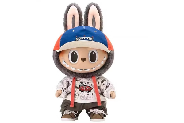 Figura Labubu × Vans – Vinyl Plush Doll Oldskool