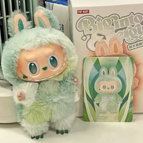 Peluche Labubu Biginto Energy – Giallo & Rosa photo review