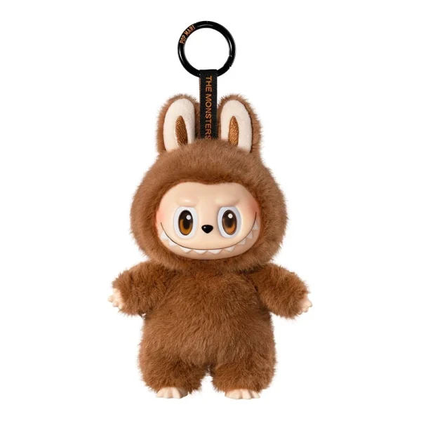 Labubu Wacky Mart – Peluche Kawaii Marrone Edizione Supermercato Collezionabile - Immagine di 4