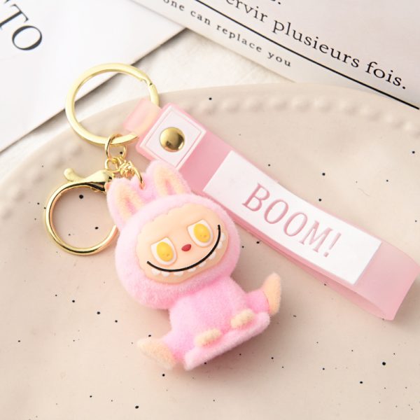 Portachiavi Peluche Labubu – Accessorio Kawaii da Collezione in Vari Colori - Immagine di 3