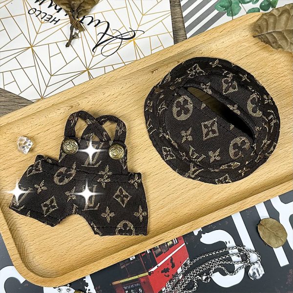 Completo Dark Royal Denim per Labubu – Eleganza Misteriosa e Lusso Sofisticato - Immagine di 2