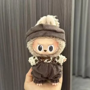 Abito Vintage Marrone per Labubu – Edizione Classica e Accogliente