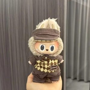 Abito Vintage da Gentiluomo per Labubu – Edizione Retro Fatto a Mano