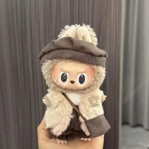 Cappotto Reale per Labubu – Edizione Corona Favo