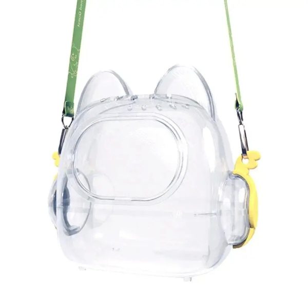 Borsa Trasparente Kawaii per Bambola Labubu – Zaino da Esposizione con Tracolla - Immagine di 2