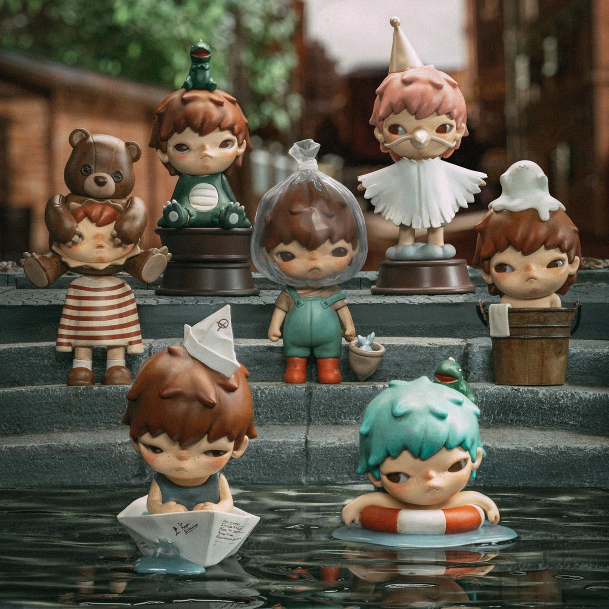 Hirono Little Mischief Series Figures – Collezione di Designer Art Toy in Blind Box Misteriosa - Immagine di 2