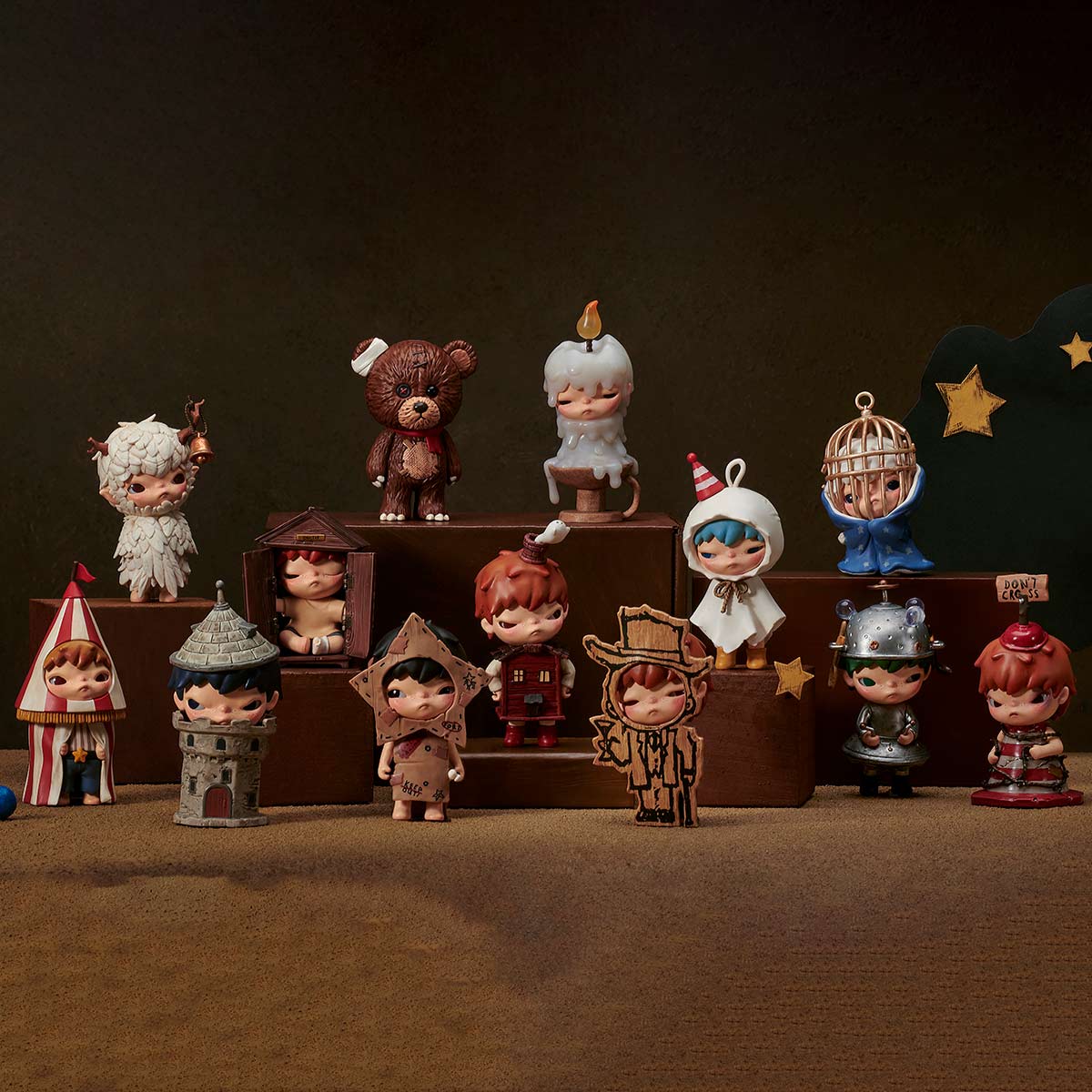 Hirono Shelter Series Figures – Collezione di Designer Art Toy in Blind Box Misteriosa - Immagine di 3