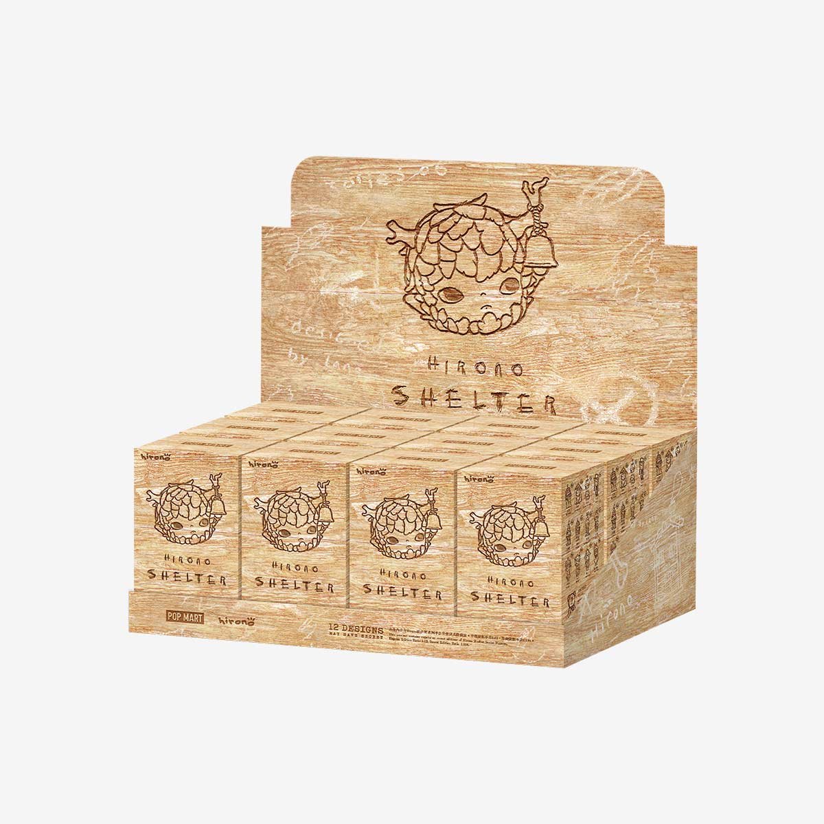 Hirono Shelter Series Figures – Collezione di Designer Art Toy in Blind Box Misteriosa