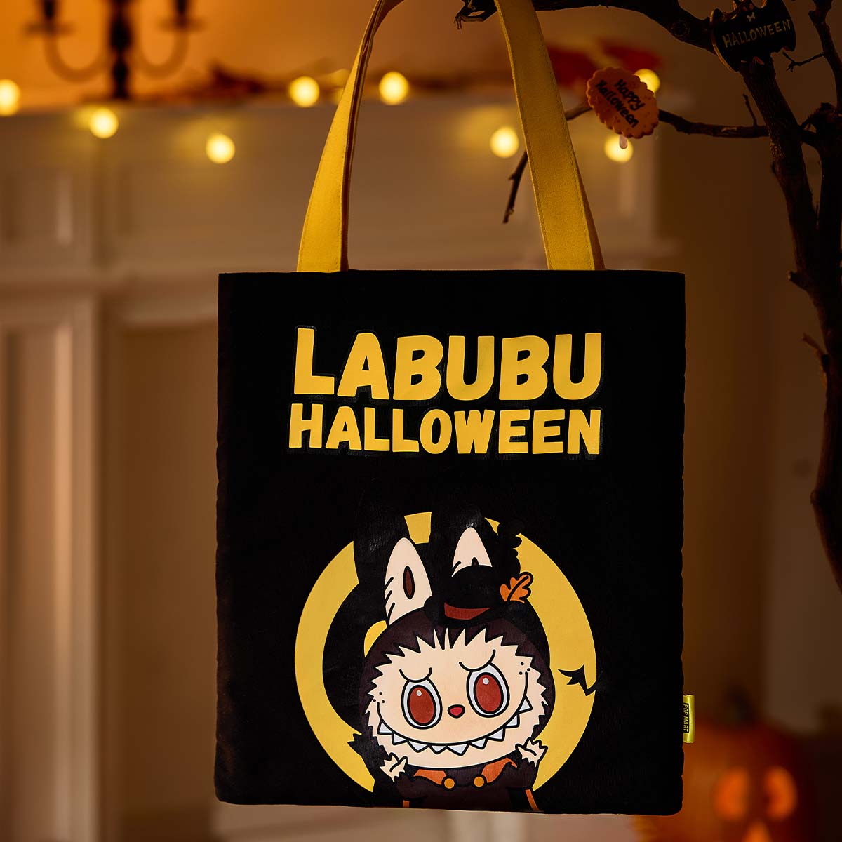 Borsa in Tela Halloween LABUBU – Edizione Limitata Tote 35x40 cm | Happy Halloween Party Series - Immagine di 4