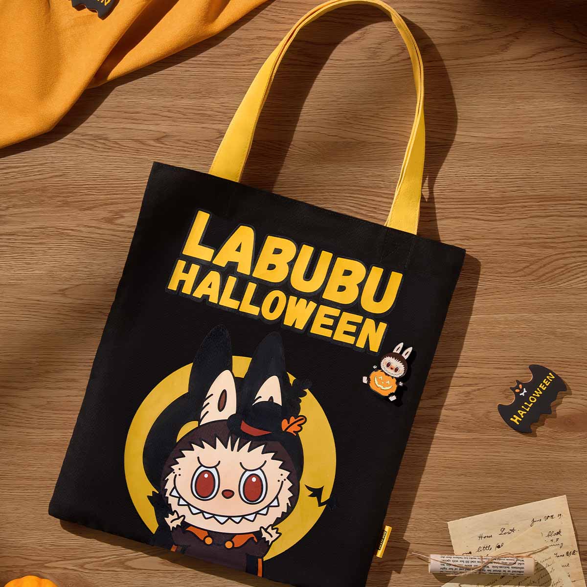 Borsa in Tela Halloween LABUBU – Edizione Limitata Tote 35x40 cm | Happy Halloween Party Series - Immagine di 5
