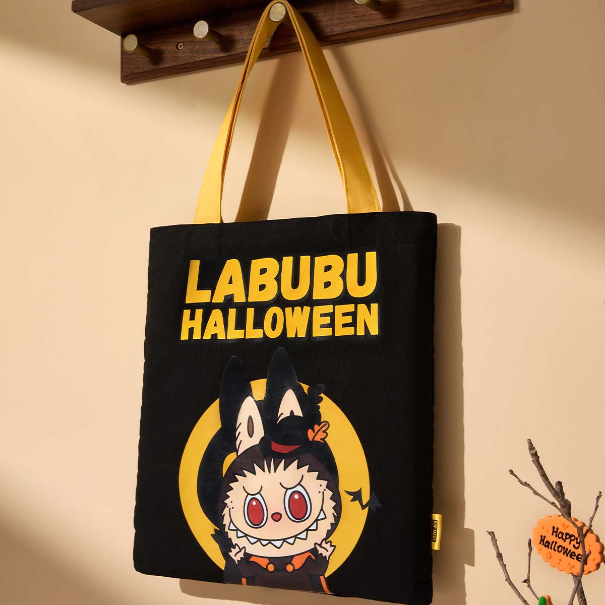 Borsa in Tela Halloween LABUBU – Edizione Limitata Tote 35x40 cm | Happy Halloween Party Series - Immagine di 3