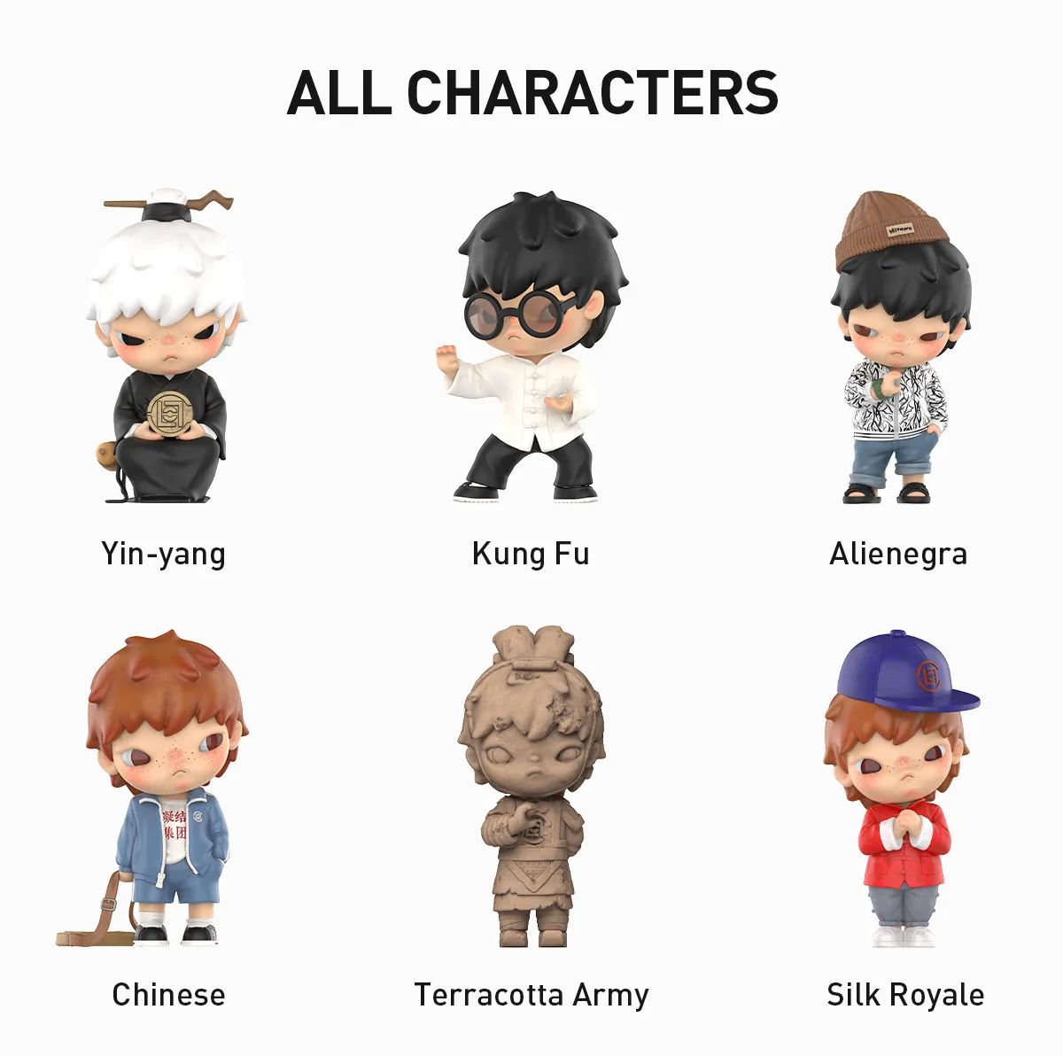 Hirono × CLOT Series Figures – Collezione di Designer Art Toy in Blind Box da Collezione - Immagine di 9