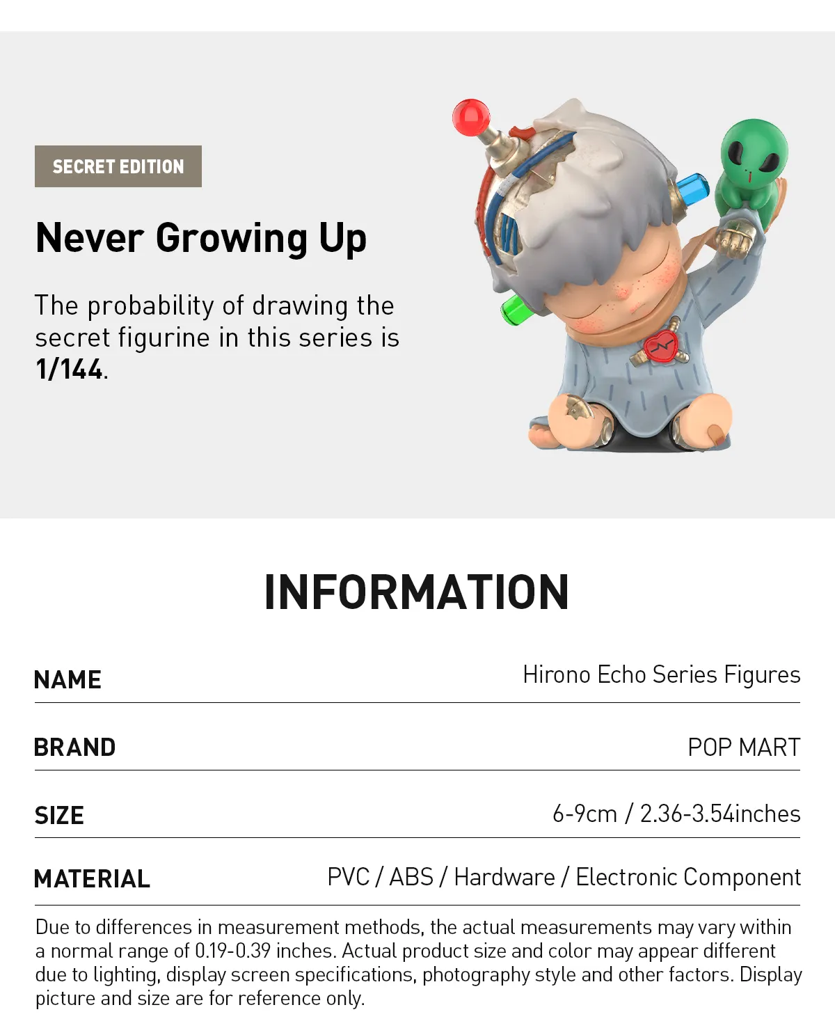 Hirono Echo Series Figures – Collezione di Designer Art Toy in Blind Box Misteriosa - Immagine di 17