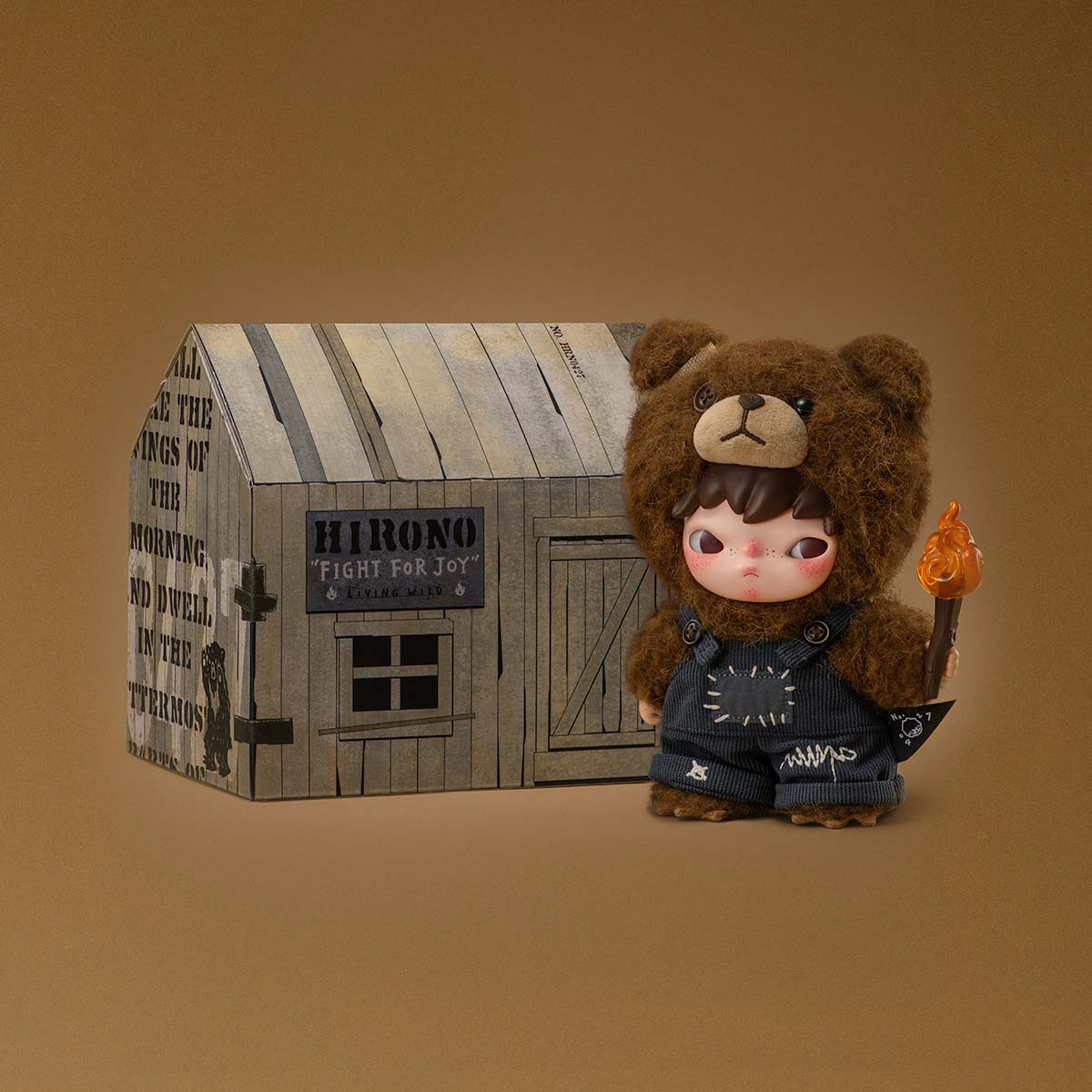 Hirono Living Wild – Fight for Joy Plush Doll | Collezionabile Artistico di Design - Immagine di 5