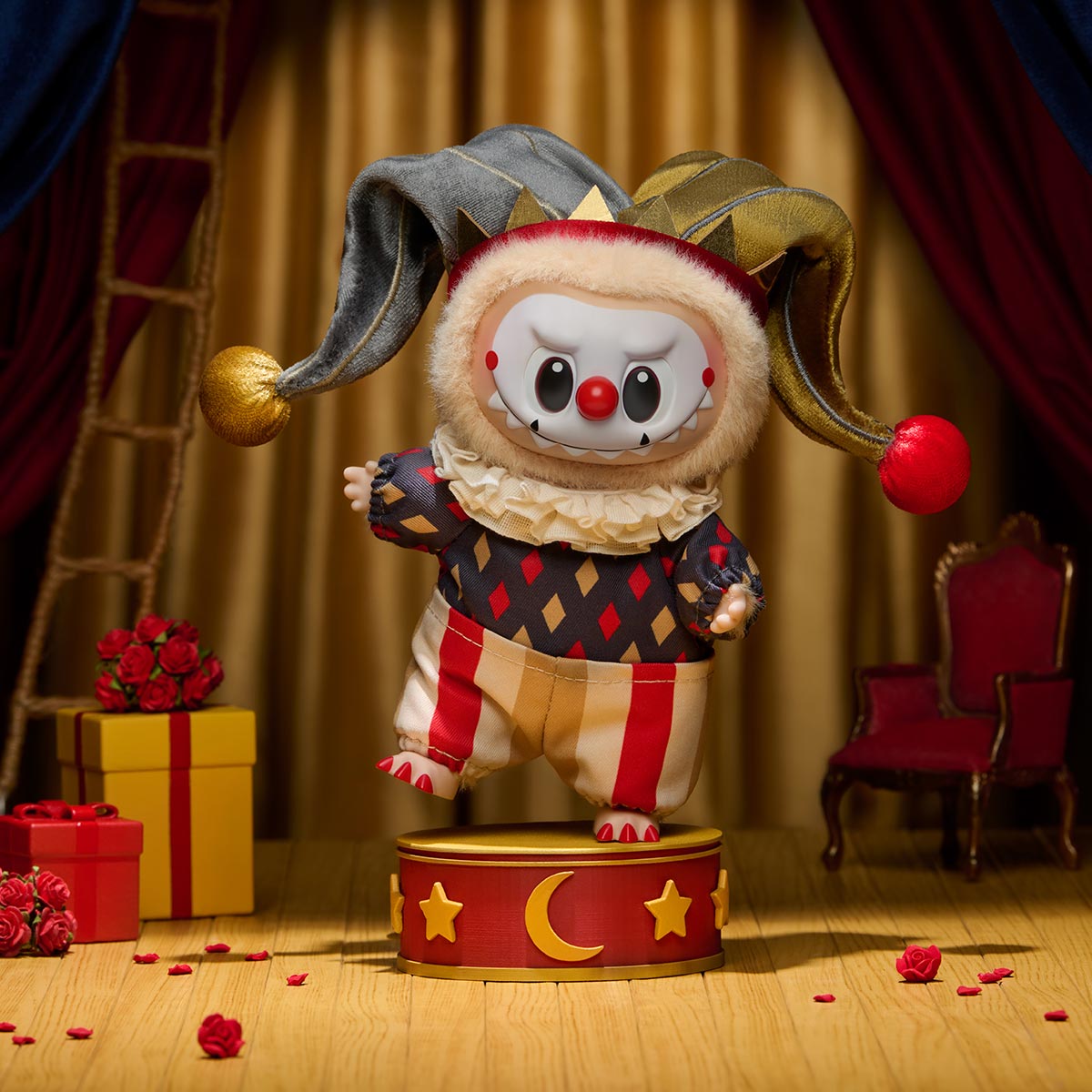 Why So Serious Pendente in Peluche Vinile Blind Box – Serie Clown da Collezione (8 Design + Edizioni Segrete) - Immagine di 3