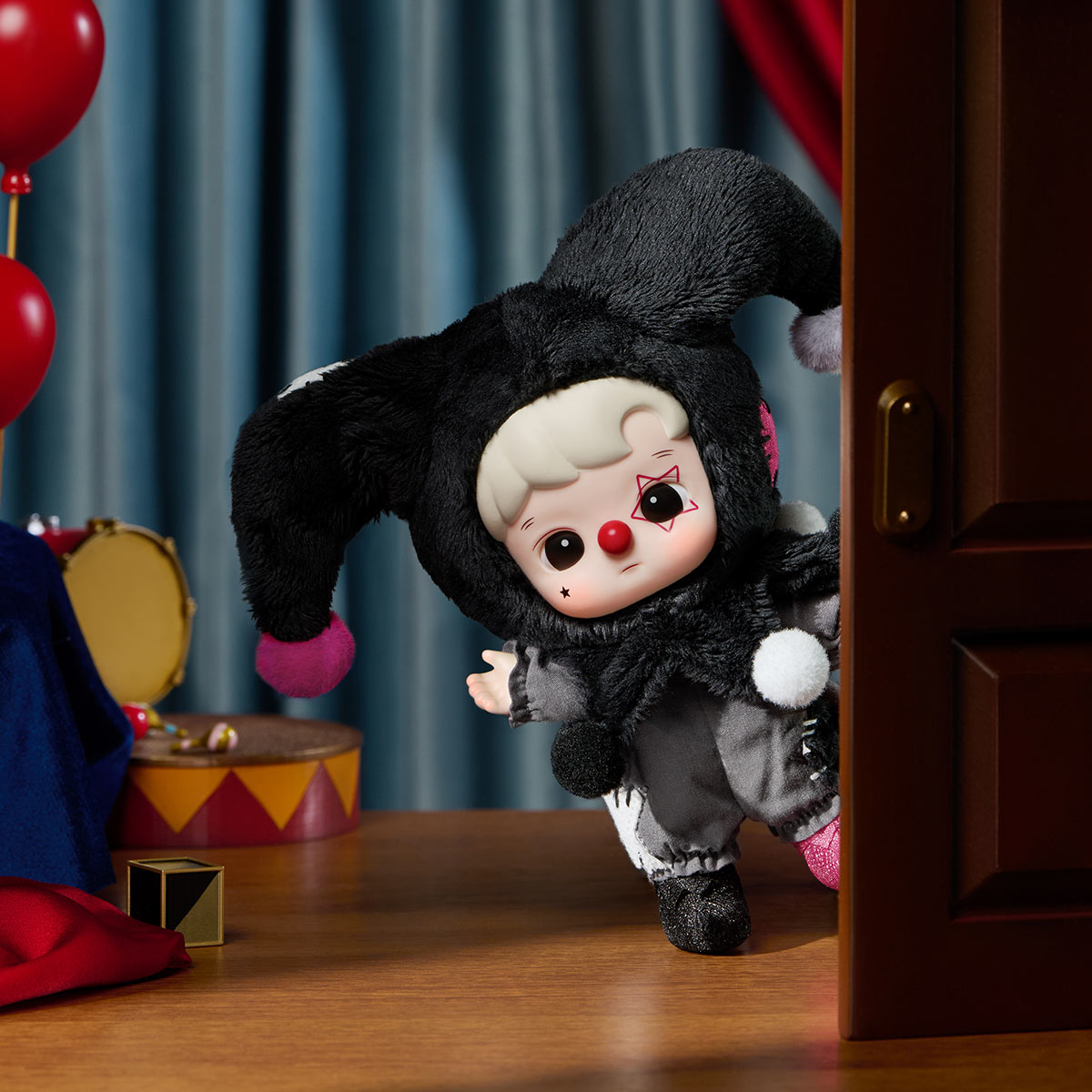 Why So Serious Pendente in Peluche Vinile Blind Box – Serie Clown da Collezione (8 Design + Edizioni Segrete) - Immagine di 6