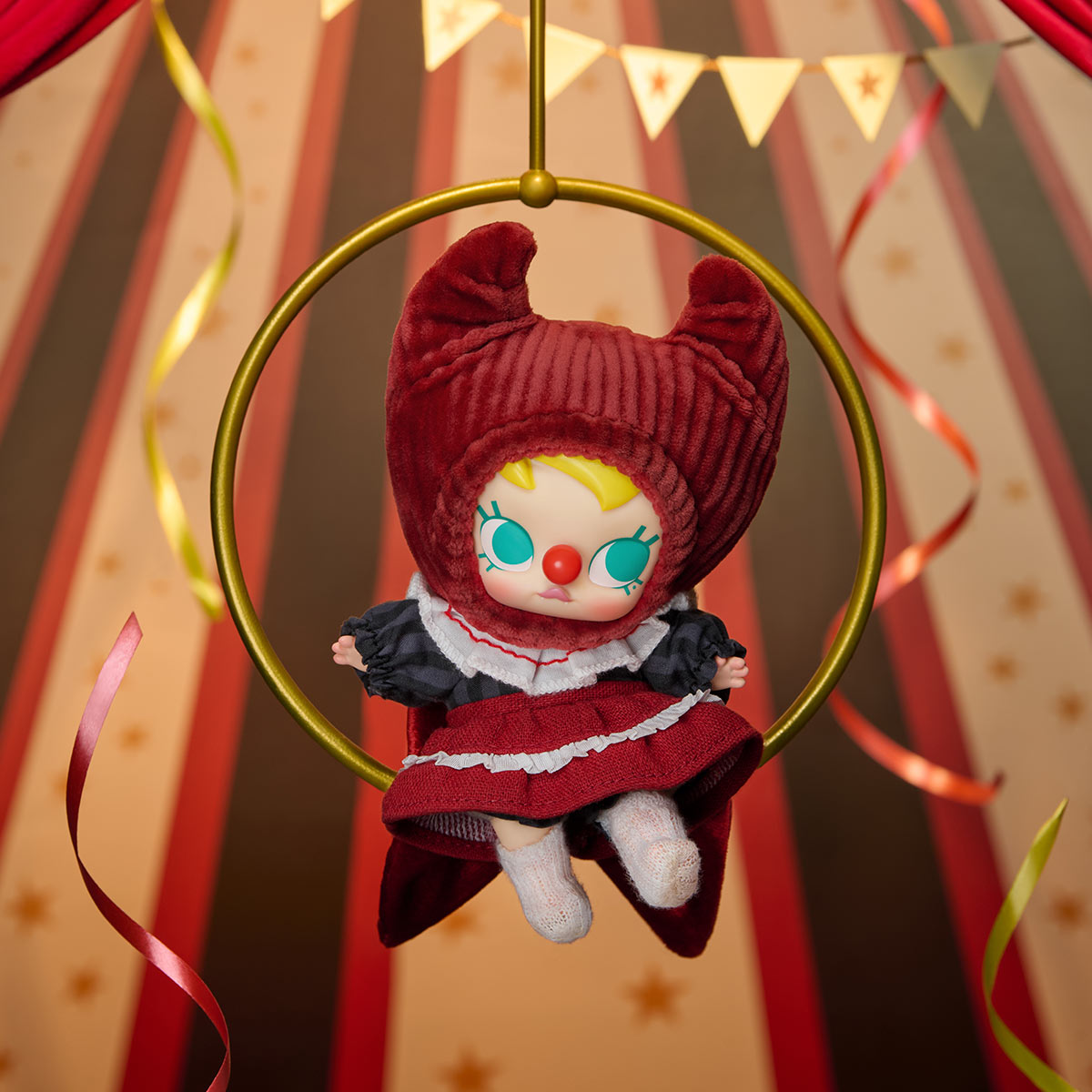 Why So Serious Pendente in Peluche Vinile Blind Box – Serie Clown da Collezione (8 Design + Edizioni Segrete) - Immagine di 7