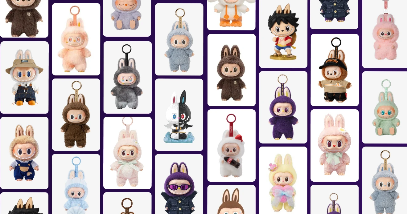 Labubu Mystery Box – Discovery, Collector, Ultimate | Peluche pendenti & sorprese esclusive - Immagine di 2