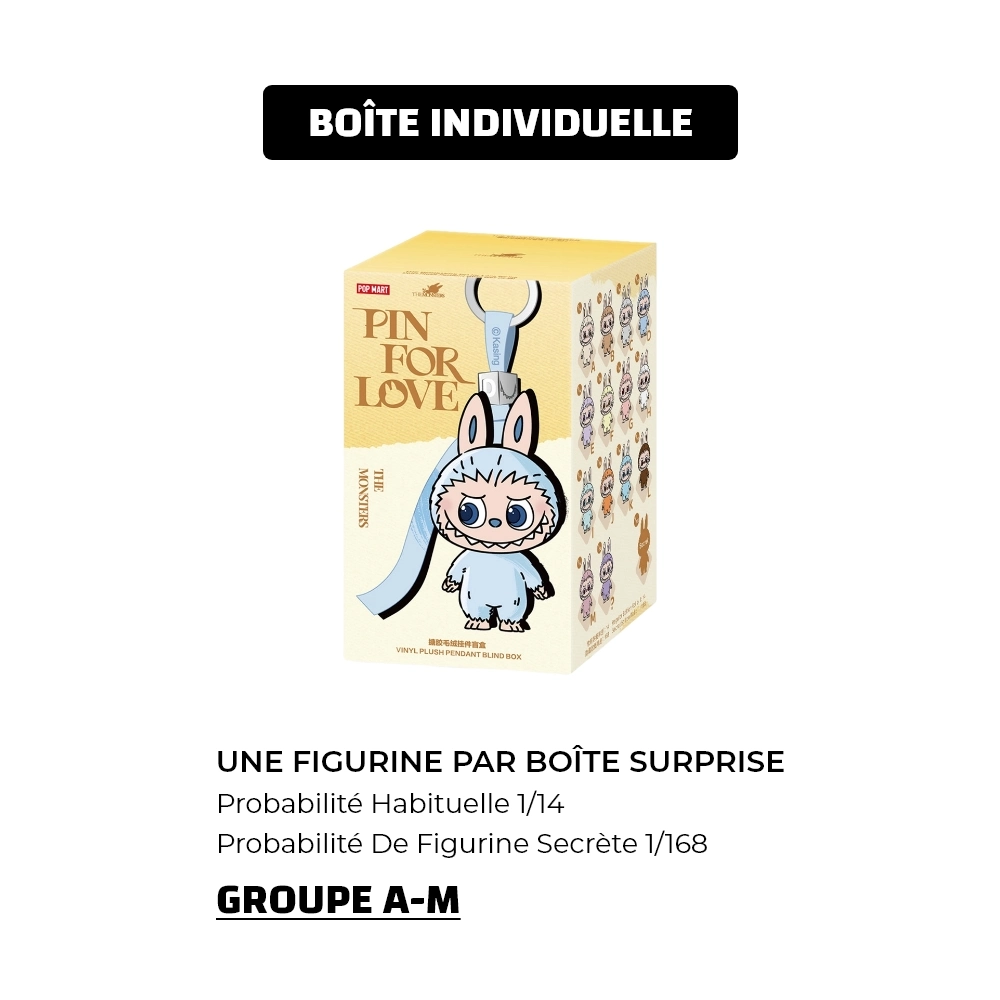 Labubu Pin For Love Series - Blind Box (Gruppo A–M) | Figurine sorpresa da collezione - Immagine di 5