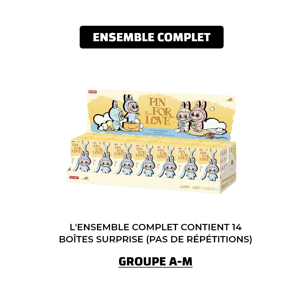 Labubu Pin For Love Series - Blind Box (Gruppo A–M) | Figurine sorpresa da collezione - Immagine di 6