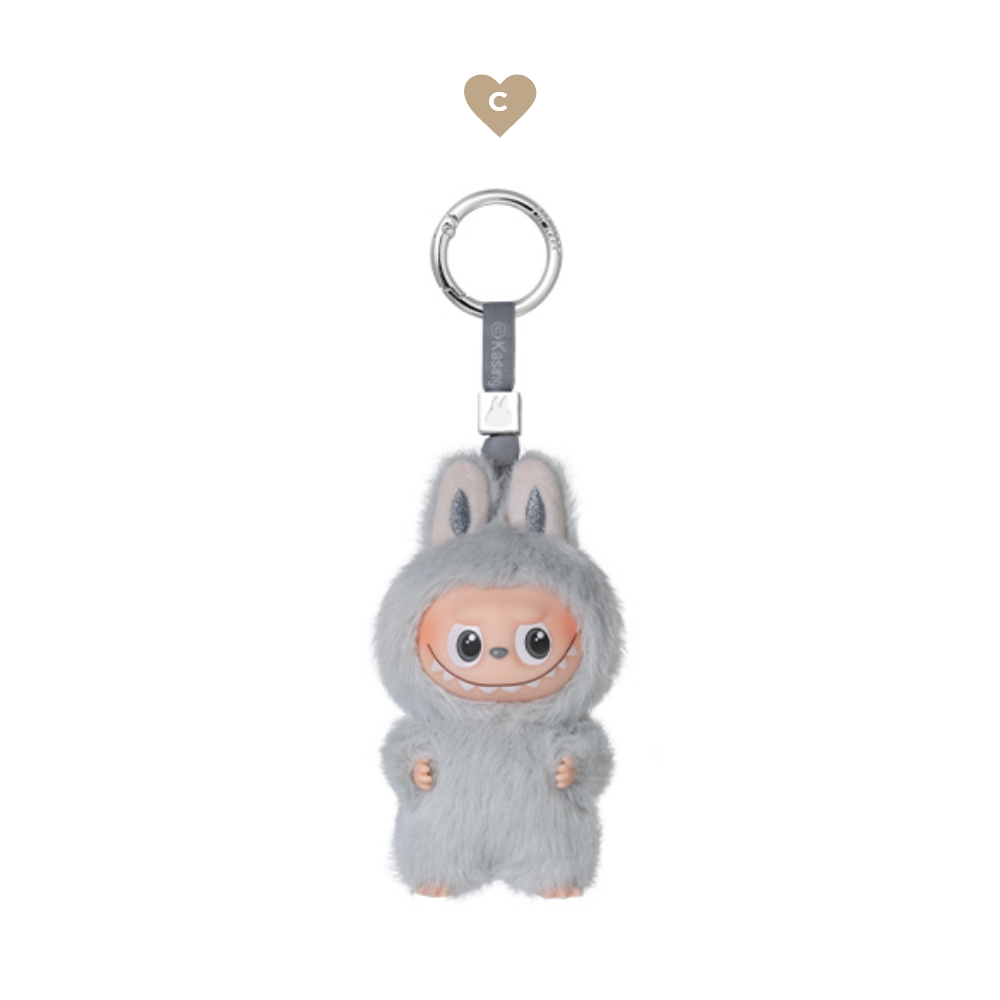 Peluche Labubu C - Pin For Love Series (Gruppo A–M) | Figurina esclusiva da collezione - Immagine di 3