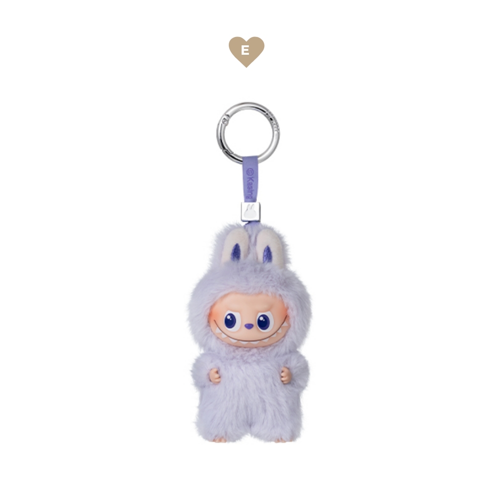 Peluche Labubu E - Pin For Love Series (Gruppo A–M) | Figurina esclusiva da collezione - Immagine di 2