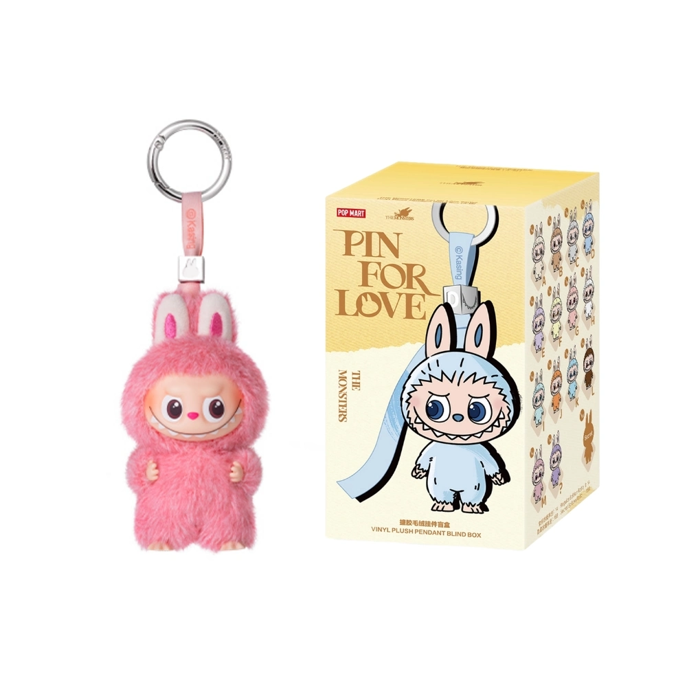 Peluche Labubu Edizioni Segrete - Pin For Love Series (Gruppo A–M) | Figurina rara da collezione