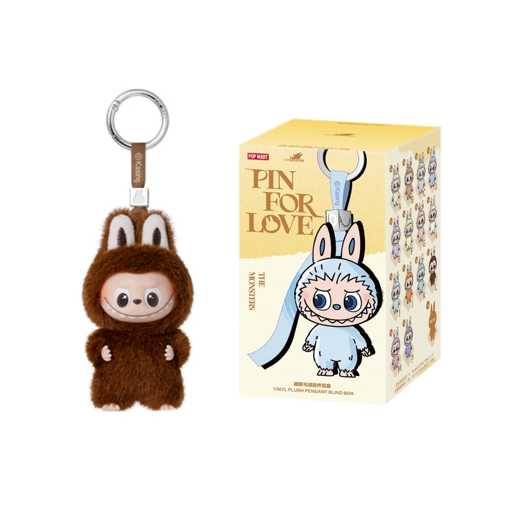 Peluche Labubu L - Pin For Love Series (Gruppo A–M) | Figurina esclusiva da collezione