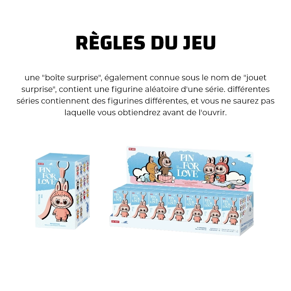 Labubu Pin For Love Series - Blind Box (Gruppo N–Z) | Figurine sorpresa da collezione - Immagine di 4