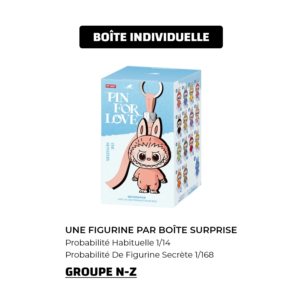 Labubu Pin For Love Series - Blind Box (Gruppo N–Z) | Figurine sorpresa da collezione - Immagine di 5