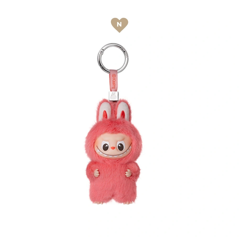 Peluche Labubu N - Pin For Love Series (Gruppo N-Z) | Figurina esclusiva da collezione - Immagine di 2