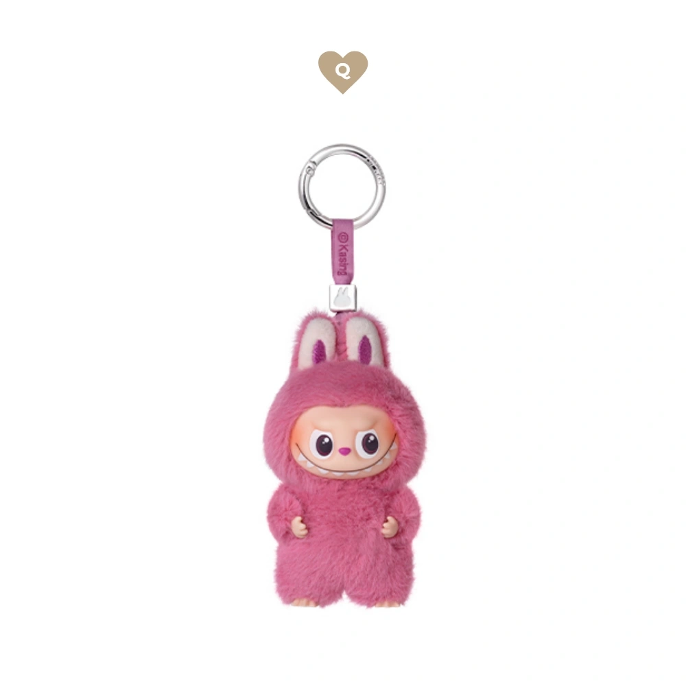 Peluche Labubu Q - Pin For Love Series (Gruppo N-Z) | Figurina esclusiva da collezione - Immagine di 3