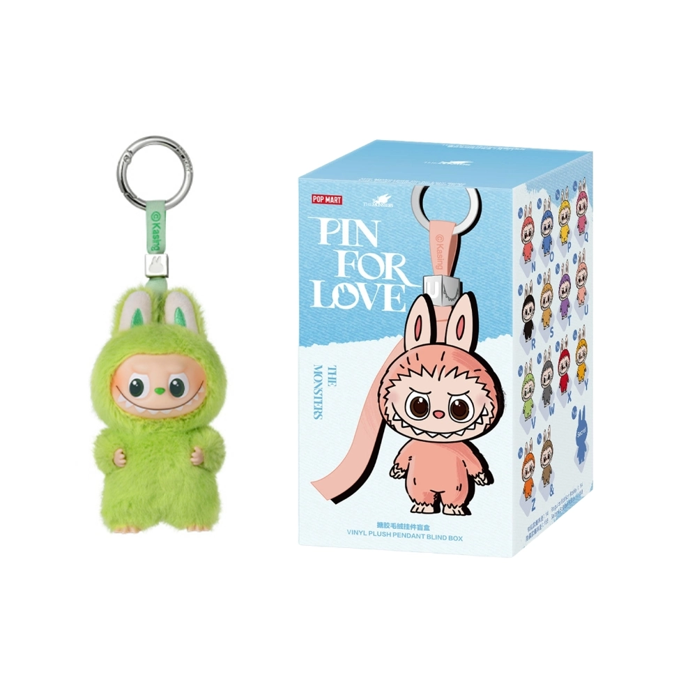 Peluche Labubu V - Pin For Love Series (Gruppo N-Z) | Figurina esclusiva per collezionisti