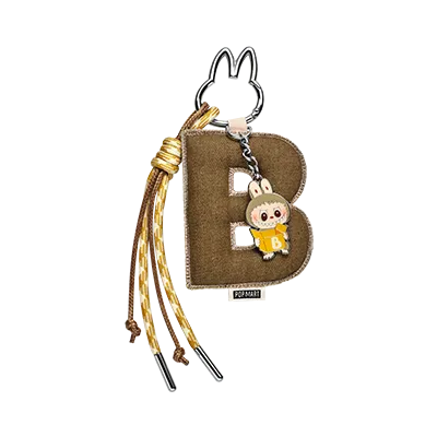 Labubu Letter Pendant “B” – Ciondolo Collezionabile Pin for Love Series