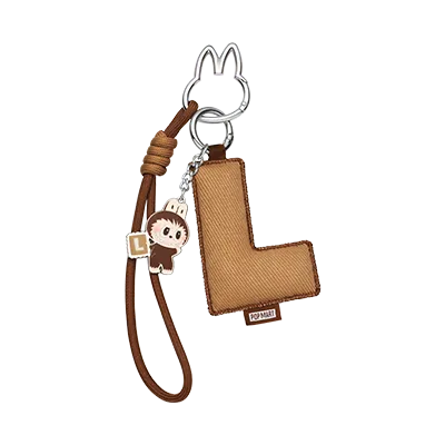 Labubu Letter Pendant “L” – Ciondolo Collezionabile Pin for Love Series