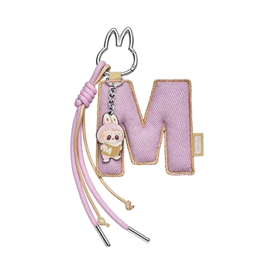 Labubu Letter Pendant “M” – Ciondolo Collezionabile Pin for Love Series
