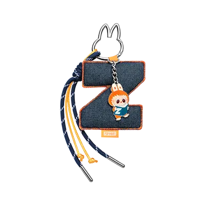 Labubu Letter Pendant “Z” – Ciondolo Collezionabile Pin for Love Series