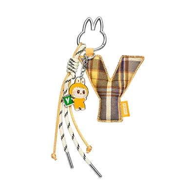 Labubu Letter Pendant “Y” – Ciondolo Collezionabile Pin for Love Series