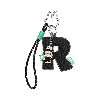 Labubu Letter Pendant “R” – Ciondolo Collezionabile Pin for Love Series