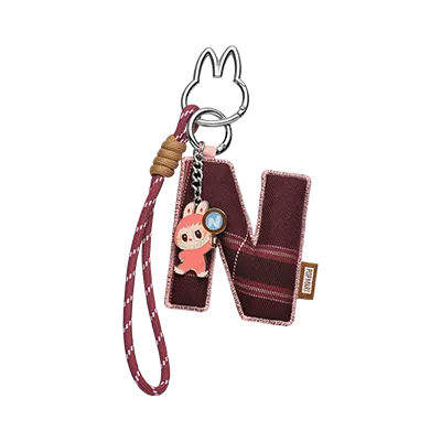Labubu Letter Pendant “N” – Ciondolo Collezionabile Pin for Love Series