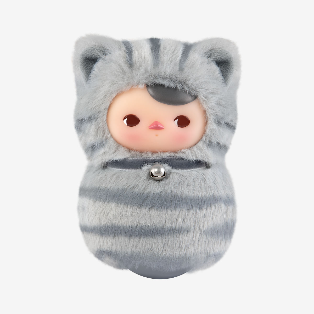 PUCKY “Roly-Poly Kitty Series” – Figure Collezionabili Blind Box | Mini Gatti in Vinile e Peluche 12 cm - Immagine di 8