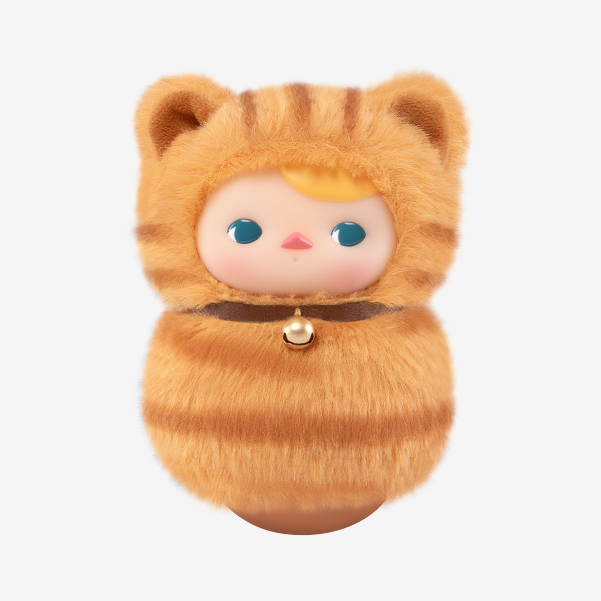 PUCKY “Roly-Poly Kitty Series” – Figure Collezionabili Blind Box | Mini Gatti in Vinile e Peluche 12 cm - Immagine di 4
