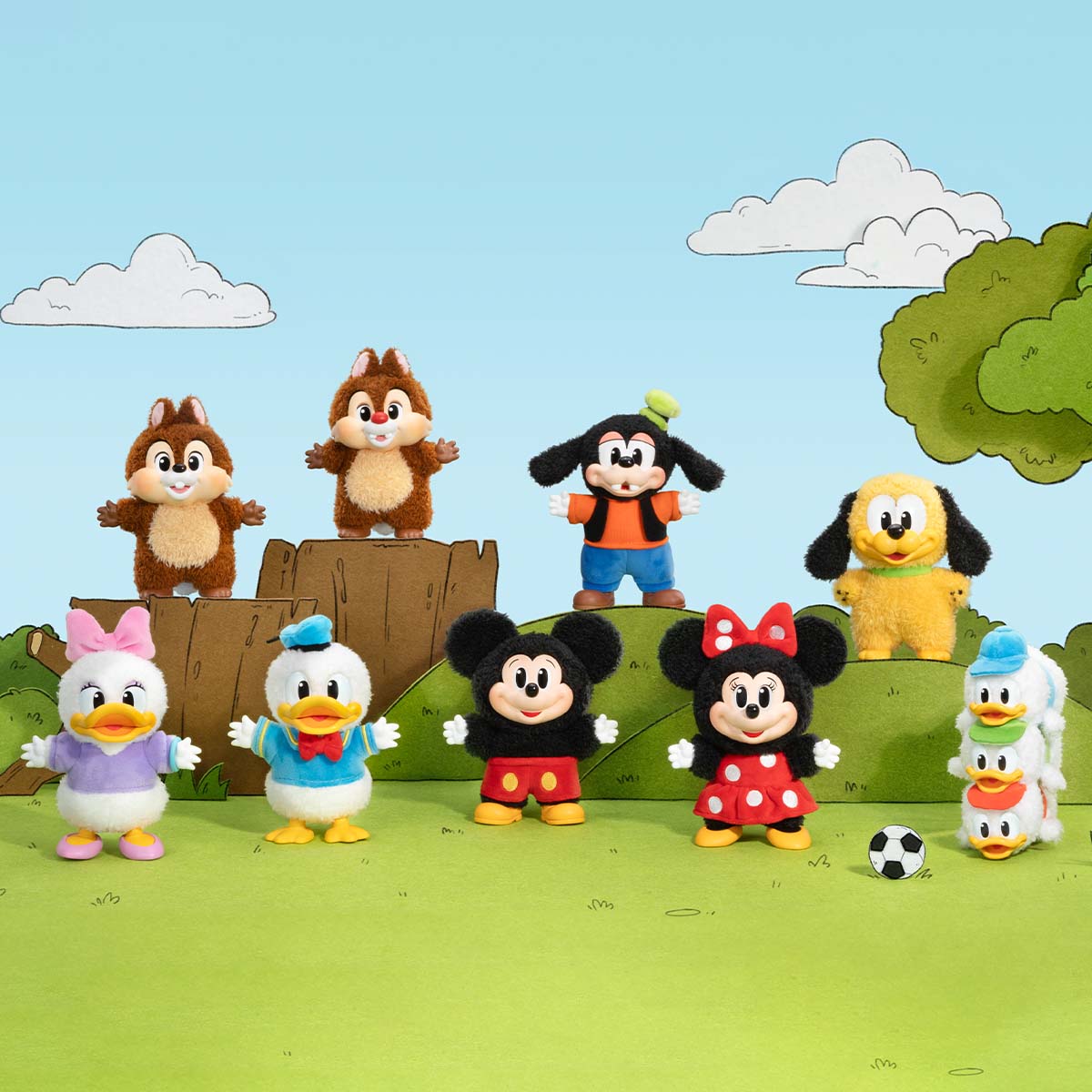 Mickey Family “Cute Together” – Portachiavi Collezionabili Blind Box | Serie Disney con Edizione Segreta - Immagine di 3