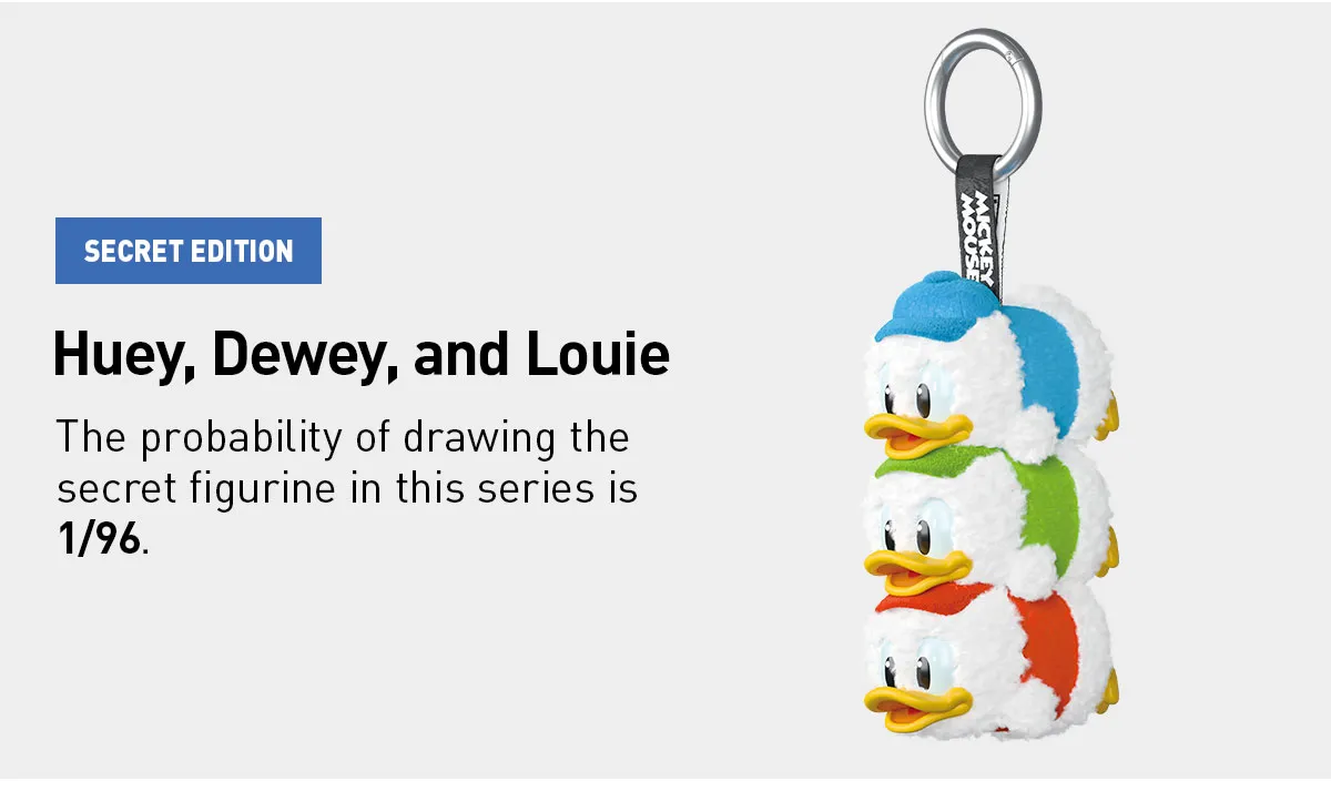 Mickey Family “Cute Together” – Portachiavi Collezionabili Blind Box | Serie Disney con Edizione Segreta - Immagine di 12